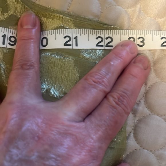 Sandy Starkman embellished tank, 💯 silk, size XL - Picture 8 of 10